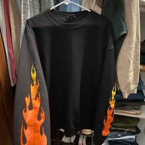 fire crew neck